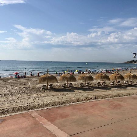 Pineda Beach 1a línea de mar&parking La Pineda Exteriör bild