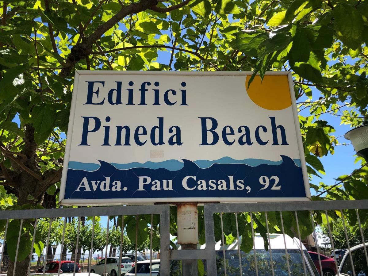 Pineda Beach 1a línea de mar&parking La Pineda Exteriör bild
