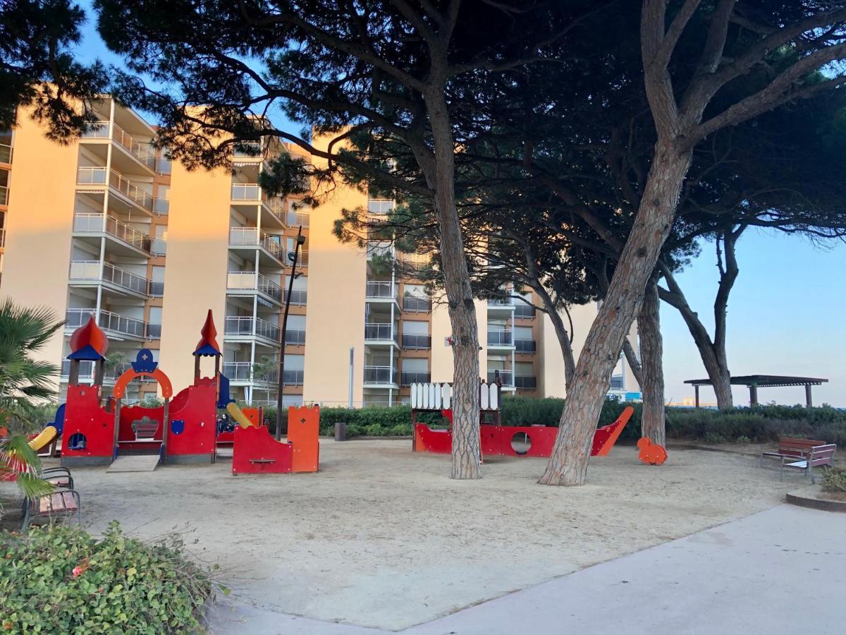 Pineda Beach 1a línea de mar&parking La Pineda Exteriör bild